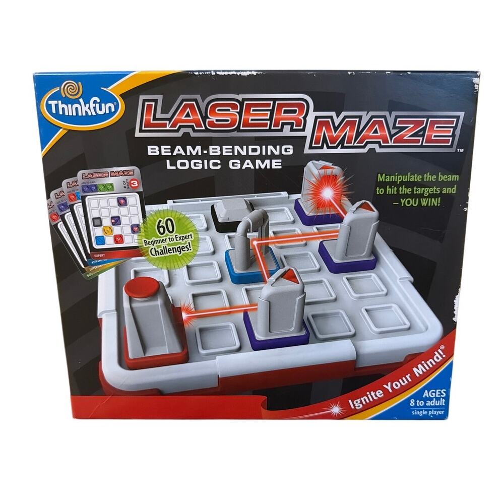 Laser Maze Beam Bending Logic Game Thinkfun Family Game Night STEM Learning Game